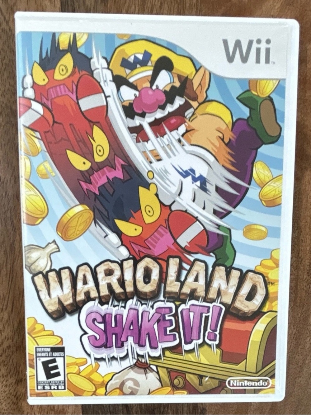 Nintendo Wario Land: Shake It! Nintendo Wii Game CIB with Manual Tested Working